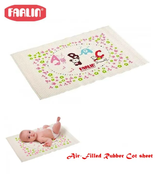Farlin%20Air%20Filled%20Rubber%20Cot%20Sheet%20-%20Image%202