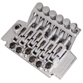 Chrome Electric Guitar Tremolo Bridge Kit Double Locking Systyem/78MM Between the 2 Studs Centers/Strings Through Saddle. 