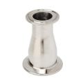 Conventional 45*32mm 304 stainless steel Sanitary Ferrule Reducer Fitting SS316 Tri Clamp. 