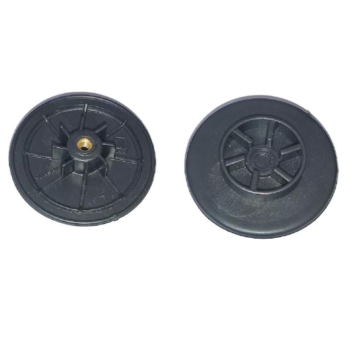 Plastic Mixer Grinder Motor Coupler 7cm with Screw hole Black- 1 pcs ...