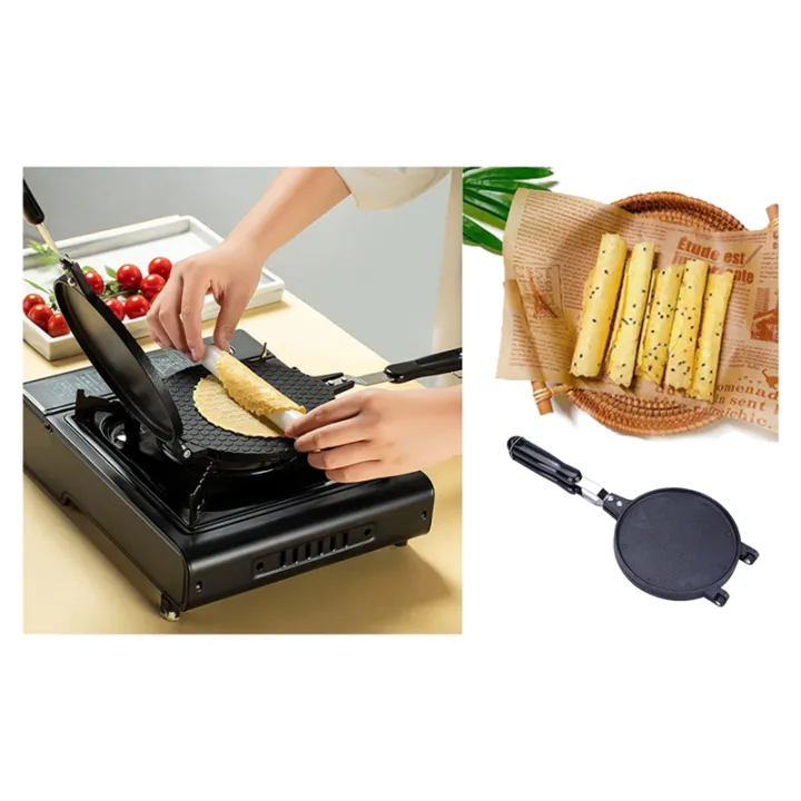 1%20PCS%20Waffle%20Cone%20Maker%20Nonstick%20Waffle%20Cone%20Making%20Mold%20Kitchen%20Gas%20Baking%20Tool%20Mould%20For%20Home,%20Kitchen%20Restaurant%2017cm%20-%20Image%204