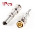 BNC Metal Steel Male Jack Spring Connector Terminal Coaxial Network Cable Video Connector Socket Balun For CCTV DVR Camera Accessories. 