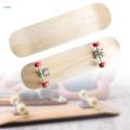 Blank Skateboard Deck Board for Beginners Children Boys Girls 72cm With Wheel.