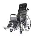 Wheelchairs for Disabled person Sleeping Position Commode Wheelchair.
