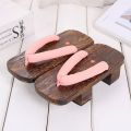 New High-Heeled Wooden Sandals Authentic Japanese-Style ToastingcosMen's and Women's Two-Tooth Clogs Clog. 