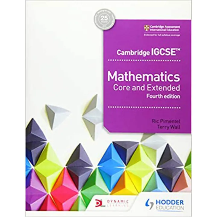 Cambridge IGCSE Mathematics Core and Extended 4th edition Paperback