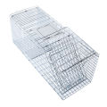 Metal Wire Cat Cage Folding Cat Cage Mild Steel Wire Cat Cage Portable Lightweight Metal Wire Pet Cage for Small Medium Cats. 