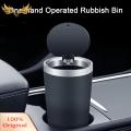 Onehanded Car Trash Bin Compact Spacesaving Garbage Cup Holders Phone Storage. 