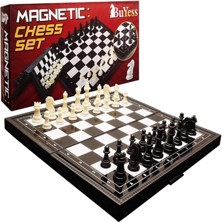 Mini Magnetic Chess Set for Kids, Adults