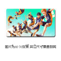 Volleyball Teenager Two-dimensional Peripherals Anime Mouse Pad Large Long Table Mat Keyboard Pad Thickened Lock Edge.