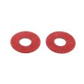 300PCS Red Motherboard Screw Insulating Fiber Washers.