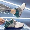 2023 Spring New Casual Leather Bottom Craft Sports Men's Shoes All-Match Fashion Shoes Comfortable Driving Shoes. 