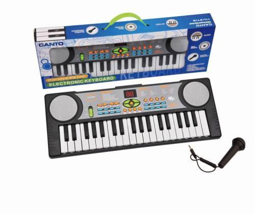 canto Children 37 Key FM Radio Toy Mic Electronic Keyboard Piano Musical instrument - kids