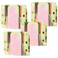 Furniture Wood Board Connecting Fixture Sofa Bed Hinge Upper Lower Latch For Bed Board Fixed Connection Hardware. 