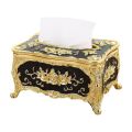 Acrylic Tissue Box Universal Luxury European Paper Rack Office Table Accessories Home Office KTV Hotel Car Facial Case Holder. 