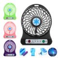 Portable Rechargeable Mini Fan Air Cooler Mini Desk Fan USB Cooling Rechargeable Handheld Fans Black.
