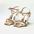 Transparent heel shoes for women - Ket. 