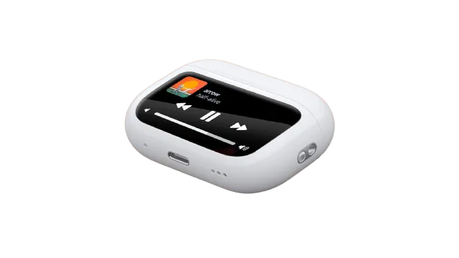 Airpods%20A9%20Pro%20Earbuds%202024%20TWS%20In-Ear%20Earbuds%20ANC/ENC%20Wireless%20Earphones%20LED%20Touch%20Screen%20Noise%20Cancelling%20LED%20-%20Image%203