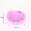 Air Fryers Oven Baking Tray AirFryer Silicone Basket Silicone Mold Pizza Mat Round Replacement Grill Pan Air Fryer Accessories.