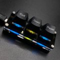3-Key Cut Copy Paste Mini Keyboard Ctrl X C V Shortcut RGB Macro Pad OSU Gaming Keypad Programmable Keyboard for Working. 