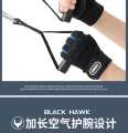 Ventilated Weight Lifting Workout Gloves With Built-In Wrist Wraps - Suitable For Men And Women.