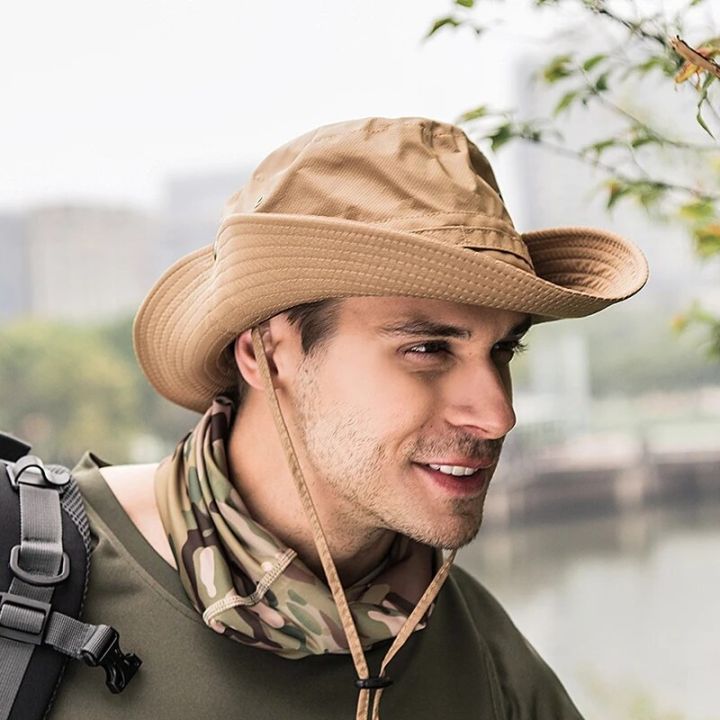 Outdoor%20hat%20quick-drying%20fisherman%20hat%20visor%20hiking%20camping%20fishing%20outdoor%20sports%20hat%20breathable%20and%20comfortable%20quick-drying%20-%20Image%203
