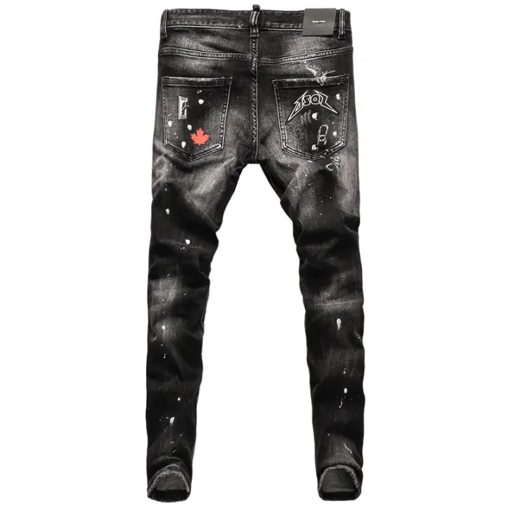 Street%20Fashion%20Men%20Jeans%20Retro%20Black%20Gray%20Elastic%20Stretch%20Slim%20Fit%20Ripped%20Jeans%20Men%20Printed%20Designer%20Hip%20Hop%20Brand%20Pants%20Hombre%20-%20Image%204
