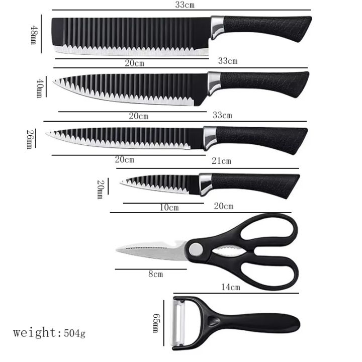 6%20in%201%20Zepter%20Stainless%20Steel%20Knife%20Set%20with%20Peeler%20&%20Scissor%20Black%20Non%20Stick%20Kitchen%20Knife%20Set%20-%20Image%205