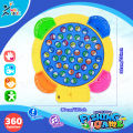 Fishing Game Toy For Kids 15/24/45 Fishes. With 4 Pcs Fishing Stick To Catch Fish. 