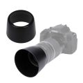 ET-60 Lens Hood for Canon 55-250 EF75-300III, EF75-300MM F/4-5.6 III, EF-S 55-250MM F/4-5.6 IS, EF75-300 USM - Camera Lens Hood. 