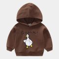 Children's sweatshirts, Korean version, children's clothes, spring and autumn clothes, new baby cartoon tops, boys' pullovers, underneath hooded clothing.