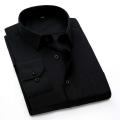 Men's Comfortable Black Formal Shirt.