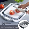 Domo Secret Chopping Board Folding Drain Basket Multifunction. 
