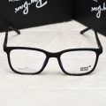 New Mont Blanc Coal Black Eyeglass Frame For Men Women Fashionable Classic Best Design Uv Protection Eye Glass Unisex Eye Frame Uv Protection Party Travel Driving Day & Night Eye Glass Reading & Fashion Prescription Glasses. 