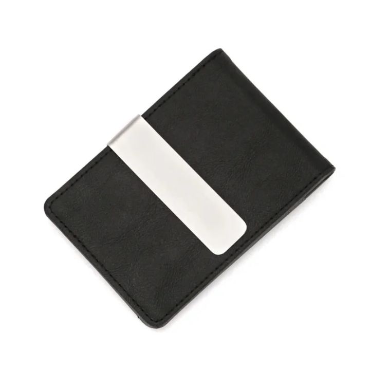 New%20Fashion%20Men's%20Leather%20Money%20Clips%20Wallet%20Multifunctional%20Thin%20Man%20Card%20Purses%20Women%20Metal%20Clamp%20For%20Money%20Cash%20Holder%20-%20Image%206