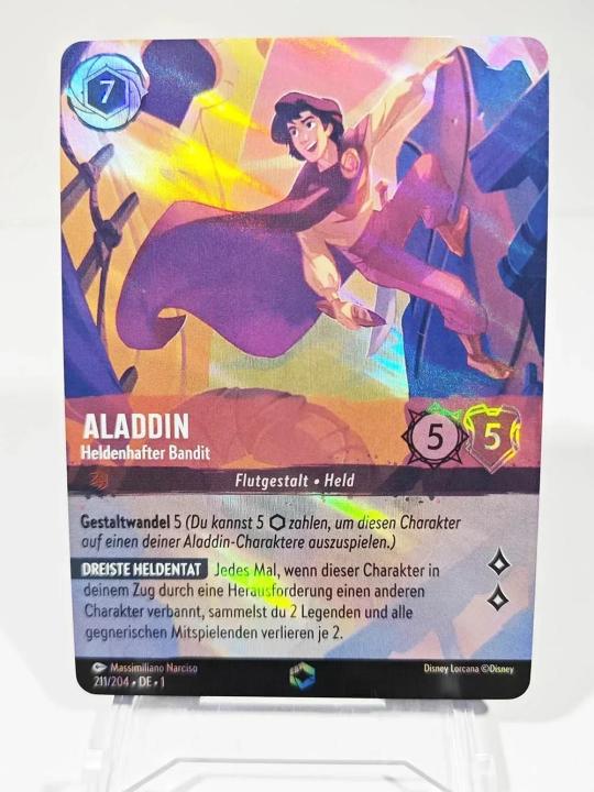 Disney Lorcana Proxy German Foil High Quality elsa mickey mouse belle  aurora aladdin genie stitch simbaTCG Game Cards | Daraz.com.bd
