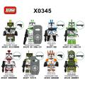 Single Sale Star War Building Blocks Figures Doom ARC Trooper Cody Appo 442nd Clone Trooper Minifigure Building Bricks For Children Toys X0345. 