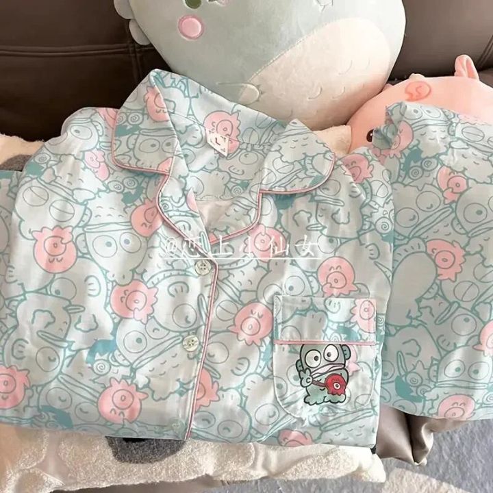 Sanrio%20Hello%20Kitty%20Pajamas%20Pants%20Kawaii%20Pijama%20Y2k%20Pyjama%20Pink%20Fluffy%20Suit%20Long-sleeved%20Trousers%20Onesize%20Cardigan%20Outfit%20Women%20-%20Image%207