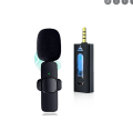 K35 Single Wireless Microphone 3.5mm Supported for Camera, Sound card, Smartphone (Single Mic, single receiver) - Microphone - Microphone - Microphone.
