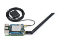 Waveshare SX130x 868M/915M LoRaWAN Gateway Module/HAT For Raspberry Pi, Standard Mini-PCIe Socket, Long Range Transmission SPI（HAT Included）. 