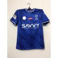 Al Hilal Jersey (Embroidery) Blue Kit ( Home) 2023/24 - Neymar Jersey - Football - Saudi Club. 