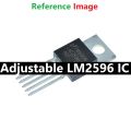 Adjustable LM2596 IC LM2596 Voltage Regulator IC Buck Converter LM2596T Step Down IC Voltage Regulator IC 5 Pin Leads TO-220-5 LM2596 DC DC Buck Converter. 