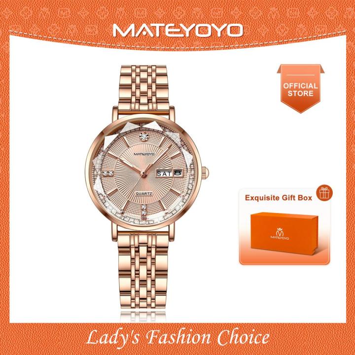 Stainless Steel Casio Sheen Sx143 MATEYOYO Women Watches