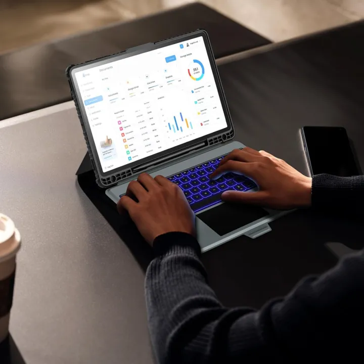Magic%20Keyboard%20For%20Samsung%20Galaxy%20Tab%20S10+%20Case%20Nillkin%20Backlight%20Bluetooth%20Keyboard%20Cover%20For%20Samsung%20Galaxy%20Tab%20S9/S9%20+%20Cases%20-%20Image%206