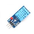 Dht11 Temperature And Relative Humidity Sensor Module - Solar Panel. 
