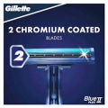 Gillette Blue 2 Plus Razor 6 PCs Germany.