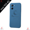 For  vivo Y03 4G / Heavy Strong Liquid Silicone Soft Gel Rubber Shockproof Back Cover - Camera - Phone Back Cover. 