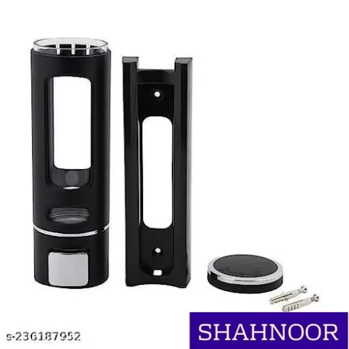 Black%20Hand%20Wash%20Soap%20Dispenser%20for%20Bathroom%20Wall%20Mounted%20Plastic%20ABS%20400%20ML%20-%20Image%202
