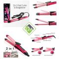 Nova Professional 2 In 1 Hair Curler & Straightener Large Size Model 1818.