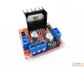 Red Color L298N L-298N 298N Motor Driver Dual Channel H-Bridge Motor Driver Control Module For Electronics Circuitry & Parts Arduino Raspberry Pi Smart Robot Car Projects  - Solar Panel. 